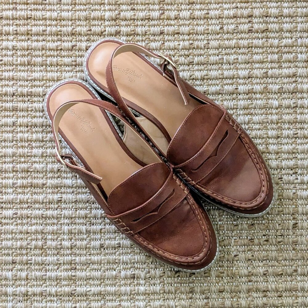 Joan Slingback Loafer Flats With Memory Foam Insole - Universal Thread™ 9.5